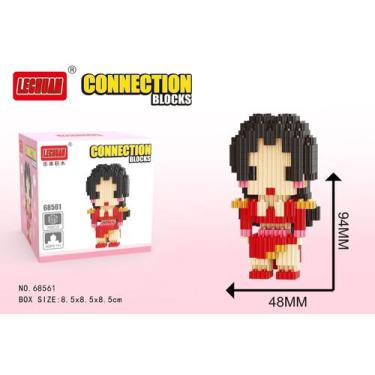 Imagem de Blocos de Montar One Piece - Boa hancock - Block