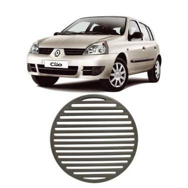 Imagem de Tela Grade Auto Falante Clio Sedan Hatch - AutoPlast, Cinza Claro