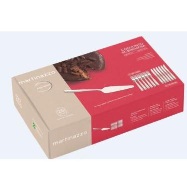 Imagem de Conjunto Talheres Sobremesa 25 peças Martinazzo, INOX