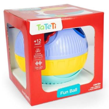 Imagem de Brinquedo Didatico para Bebe FUN BALL com Som Tateti
