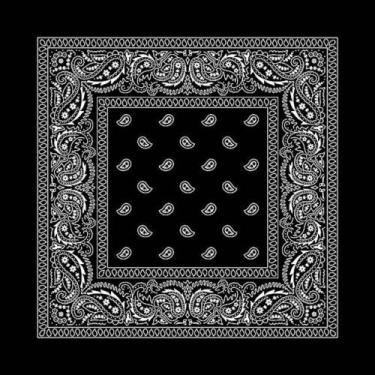 Imagem de Bandana preta - NORTECONFECCOES