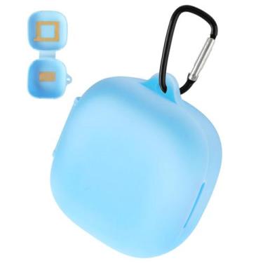 Imagem de Capa de silicone UooEA para Soundcore P31i com mosquetão
