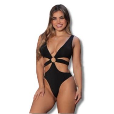 Imagem de Biquini Maio Feminino Praia Bojo Branco Body Maio Bojo Verão - Dioper 
