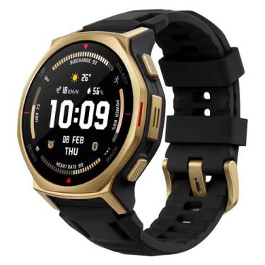 Imagem de Smartwatch Amazfit T-Rex 3 Pro A2549 44mm - Preto e Dourado
