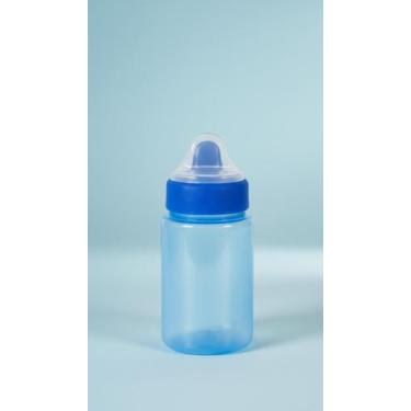 Imagem de Copo Transição Infantil Válvula Redutora 340ml Azul - Congratulations 