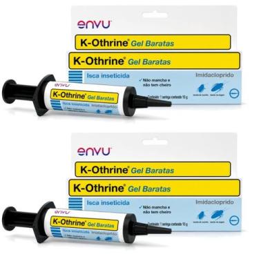 Imagem de Kit 2 K-othrine Baratas Gel 10g - Isca Controle Baratas - Envu