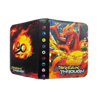 Imagem de Álbum De Cartas Pokémon Para Crianças, Álbum De Fotos Com Zíper Em PU,