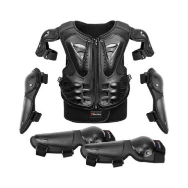 Imagem de Armadura Para Motocicleta Infantil, Equipamento De Proteção Anti-Queda