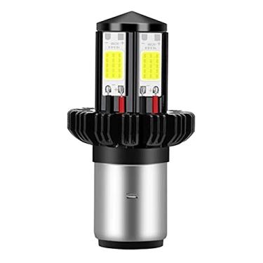 Imagem de Lâmpadas de farol de motocicleta NC H4/ BA20D substituição de LED, design térmico ideal - BA20D