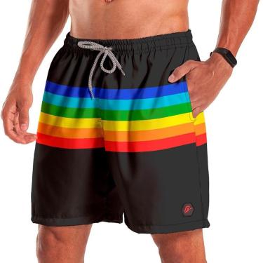 Imagem de Short Bermuda Listrado 37-Masculino