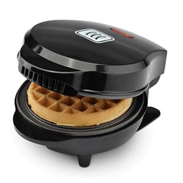 Imagem de Toastmaster Mini Máquina de Waffle Preto Compacto