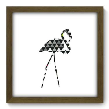 Imagem de Quadro Decorativo - Flamingo - 33cm x 33cm - 256