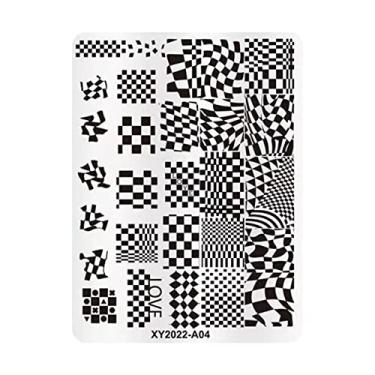 Imagem de Modelo De Transferência De Impressão De Estampagem De Unhas Art Ferramenta De Carimbo De Carimbo De Unha Padrão Para Manicure Home Home Halloween Natal