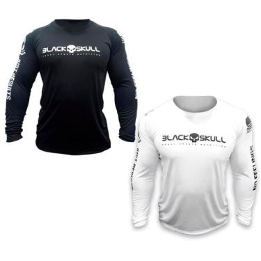 Imagem de Kit Camiseta Black Skull Soldado Bope - 2 Unidades