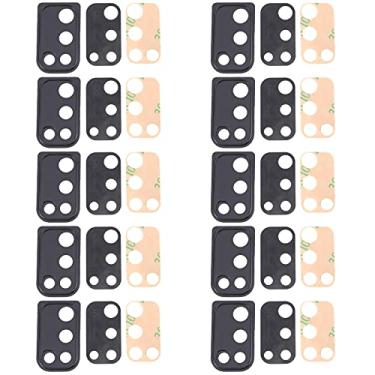 Imagem de For for galaxy M21 SM-M215 10pcs Camera Lens Cover (Black)
