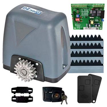 Imagem de Motor Para Portão Eletrônico Dz Nano 36 Turbo 600kg 1/4 HP Rossi 4 Metros e Meio de Cremalheira (127)