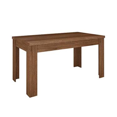 Imagem de Mesa de Jantar Retangular 6 Lugares 1.56m Grécia Amêndoa