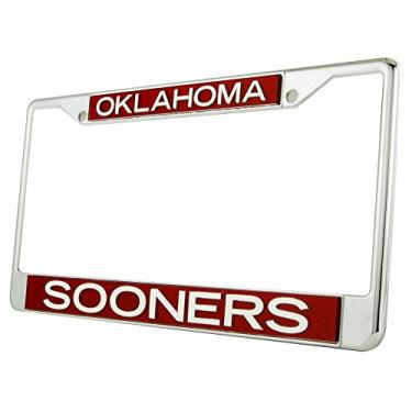 Imagem de WinCraft Oklahoma, University of S08412 LIC PLT Moldura S/L metálica