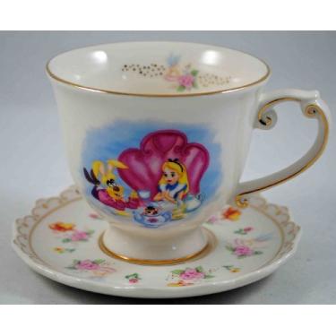 Imagem de Disney Alice in Wonderland Teacup & Saucer Set