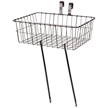 Imagem de Wald 139 cesto de bicicleta padrão grande frontal guidão, Preto, 18 x 13 x 6