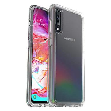 Imagem de OtterBox Capa Symmetry Clear Series para Samsung Galaxy A70 – Embalagem de varejo – Transparente