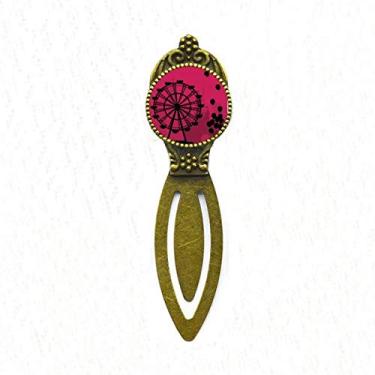 Imagem de Marcador de página retrô com marcador de página para parque de diversões Balloon Ferris Wheel