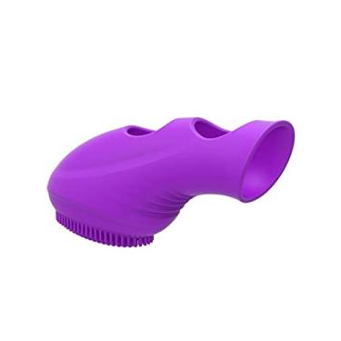 Imagem de Vibradores de Dedo Estimulador Clitóris Vibradores Dildo Massagem Ponto G Brinquedos Sexuais Zatla Shop (Roxo)
