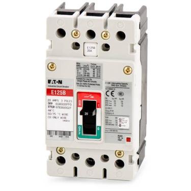 Imagem de Disjuntor Tripolar 20A TF/MF EGB Cod.EGB3020FFG - Eaton