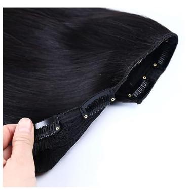 Imagem de Aplique De Cabelo liso Longa peruca com Tic Tac Organico