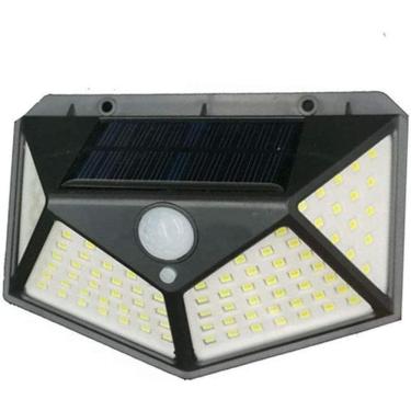 Imagem de Luminária Solar 100 Leds com Sensor - 3 Modos