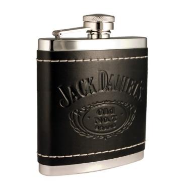 Imagem de Jack Daniels Licensed Barware Cantil Swing Cartouche, 170 g, prata