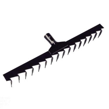 Imagem de Ancinho Estampado Com 16 Dentes Tramontina Em Aço Sem Cabo Tramontina