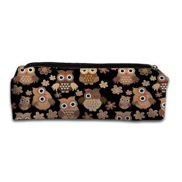Imagem de Estojo Escolar Porta Lápis - Linha Coruja 001