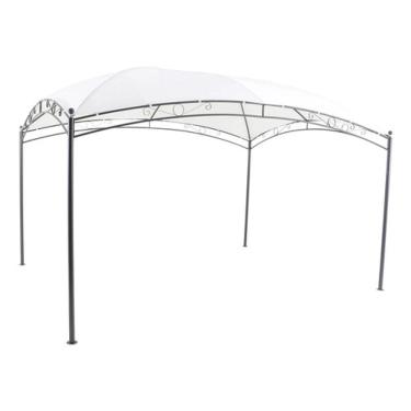 Imagem de Gazebo De Aço Florença 3x2m Branco Importado - Linha Premium