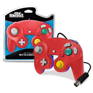 Imagem de Old Skool GameCube/Wii Compatible Controller - Red/Blue Special Edition