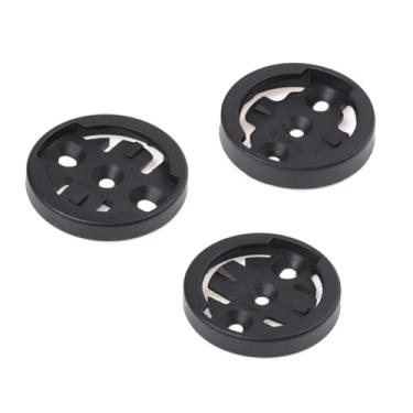 Imagem de SUKOUSRAM Pacote com 3 inserções adaptadoras compatíveis com Garmin/Bry ton/Wa hoo suporte de computador GPS para bicicleta base de substituição