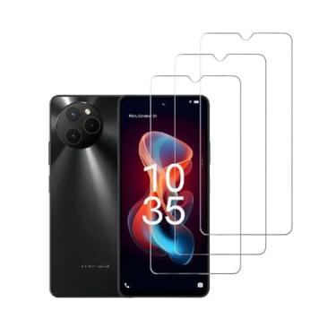 Imagem de DAMONDY Pacote com 3 para protetor de tela FreeYond M6, compatível com capas, resistente a arranhões, sem bolhas, anti-impressões digitais HD transparente, filme de vidro temperado para FreeYond M6