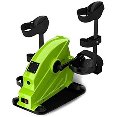 Imagem de Bicicleta da reabilitação do pedal, mini instrutor portátil do pedal, dispositivo de treinamento da reabilitação do membro superior e inferior para os idosos
