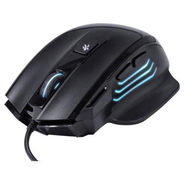 Imagem de Mouse Gamer Interceptor Usb Led Rgb 7200dpi Ajuste De Peso