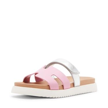 Imagem de Steve Madden Girls Shoes Sandália infantil unissex Mayven Slide, rosa, 5 Big Kid