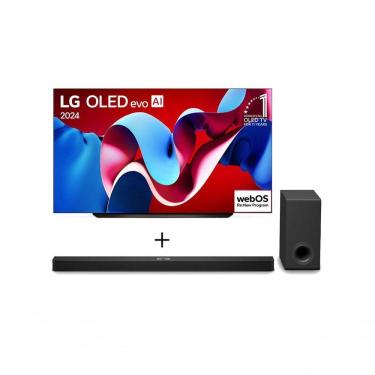 Imagem de Combo TV LG oled 83 2024 + Soundbar LG S90TY