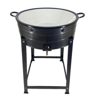 Imagem de Fritador à Gás com Tacho 22 Polegadas 20L Fortmix