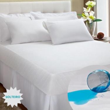 Imagem de Capa Protetor De Colchão Solteiro Impermeável Malha Kacyumara