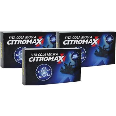 Imagem de Kit 3 Armadilha Adesiva Para Moscas Insetos E Mosquitos Fita 78cm Citr