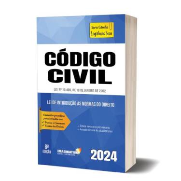 Imagem de Código civil - legislação seca 2024 