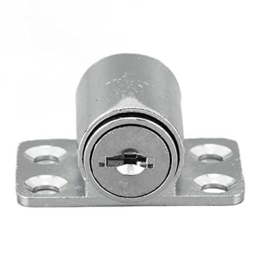 Imagem de Fechadura de Janela, Fechaduras de Janela Deslizante Fechaduras de Janela para Janelas para Cima e para Baixo Vidro de Porta Deslizante de Liga de Zinco Com 2 Chaves para