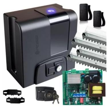 Imagem de Motor Rossi Dz Atto Nitro Portão 400kg com 3m Cremalheira