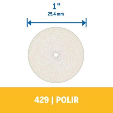 Imagem de Disco Feltro 429 1 Dremel - 2615000429000