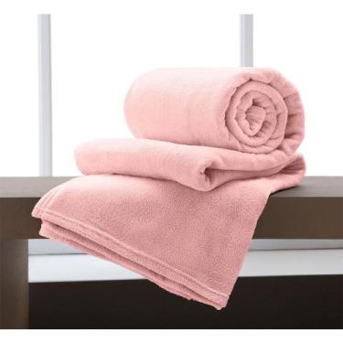 Imagem de Manta Casal 1,80m x 2,20m Flannel Home Design Corttex