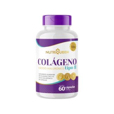 Imagem de Colágeno Tipo Ii + Ácido Hialurônico - 60 Caps - Nutriqueen
